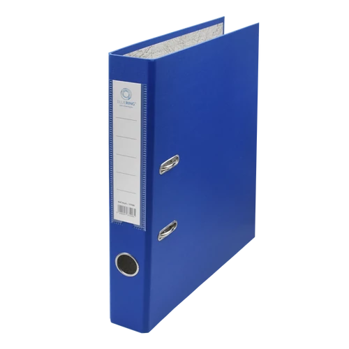 Iratrendező A4, 5cm, két oldalt PP borítás,lapraszerelt, Bluering® Premium kék