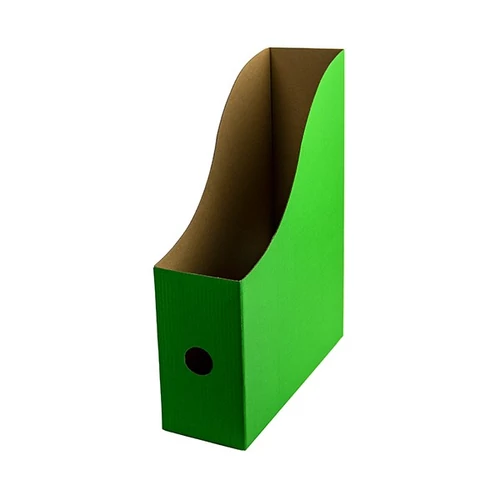 Iratpapucs 8cm, mikrohullámú karton Bluering®, zöld