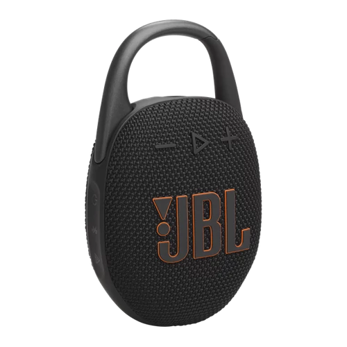 JBL Clip 5 BLK fekete hordozható Bluetooth hangszóró