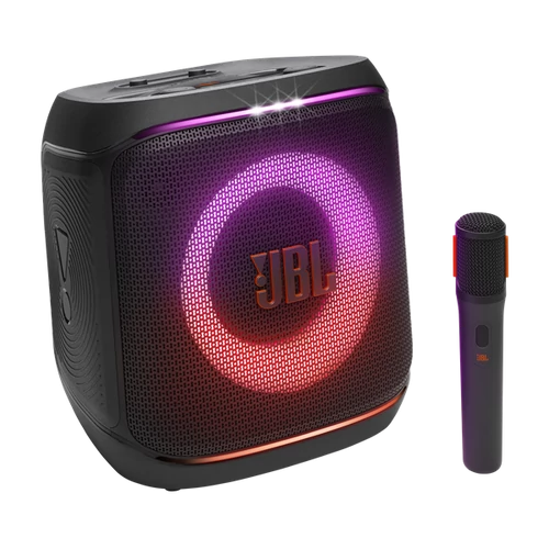 JBL Partybox Encore 2 fekete Bluetooth hangszóró vezeték nélküli mikrofonnal