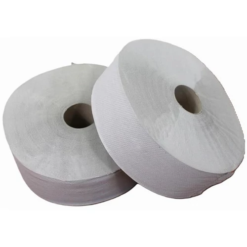 Toalettpapír, 1 rétegű, nagytekercses, 210 m, 24 cm átmérő, "Vella", natúr