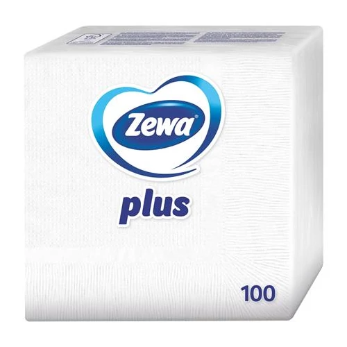 Szalvéta, 100 db-os, ZEWA, fehér