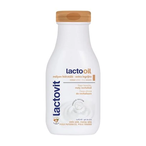 Tusfürdő, 300 ml, LACTOVIT "Lactooil", száraz bőrre