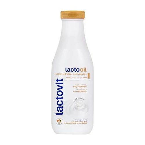 Tusfürdő, 600 ml, LACTOVIT "Lactooil", száraz bőrre