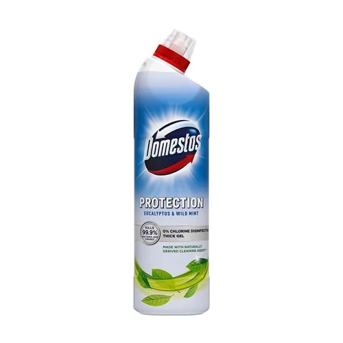 Fertőtlenítő DOMESTOS Protection 0% klór Eucalyptus & Wild Mint 700ml