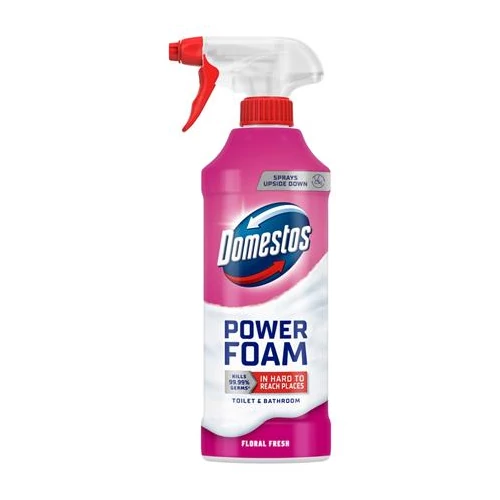 Fertőtlenítő DOMESTOS Power Hab spray Floral Fresh 435 ml