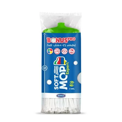 Felmosófej, ipari, BONUS "SoftMOP", zöld