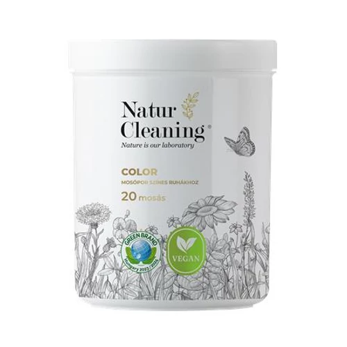 Mosópor, színes ruhákhoz, 1 kg, NATURCLEANING "Color"