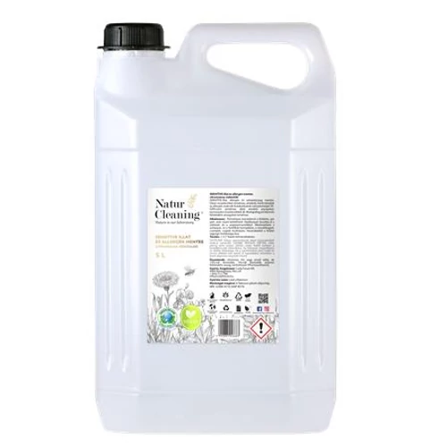Vízkőoldó, illat- és allergénmentes, citromsavval, 5 l, NATURCLEANING "Sensitive"