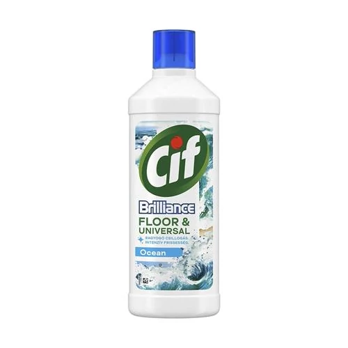 Általános folyékony tisztítószer, 1,1 L, CIF "Brilliance", óceán