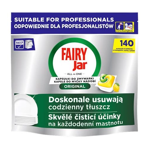 Mosogatógéptabletta, 140 db, JAR "All in One"