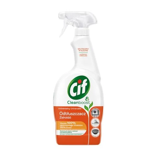 Konyhai zsíroldó spray, 750 ml, CIF "Cleanboost"