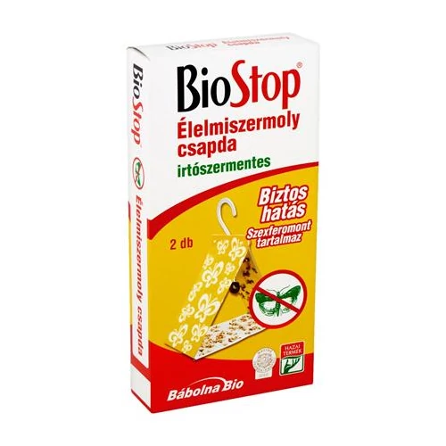 Élelmiszermoly csapda, irtószermentes, 2 db, BIOSTOP