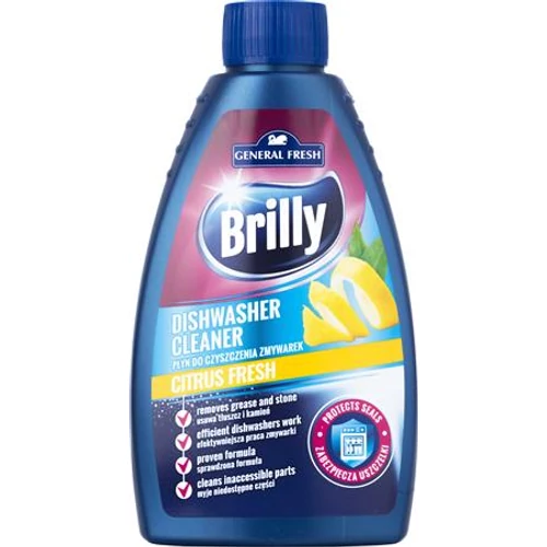 Mosogatógép tisztító, 250 ml, "Brilly", citrus fresh