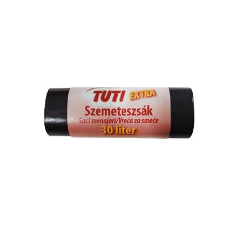 Szemeteszsák, extra erős, 30 l, 20 db, "Tuti"