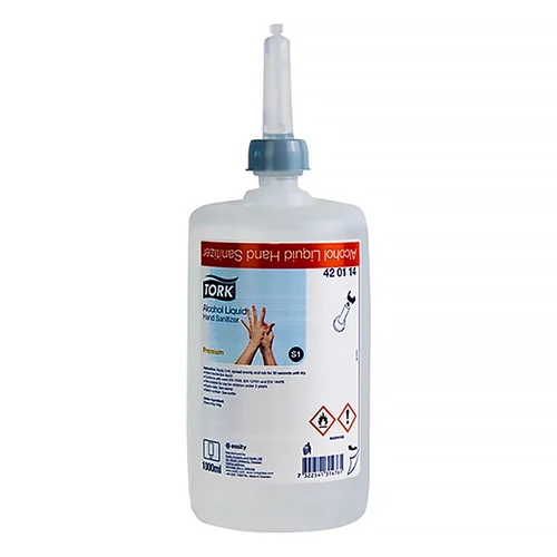 Kéz- és bőrfertőtlenítő 1000 ml., alkoholos 6db/karton, S1 Tork