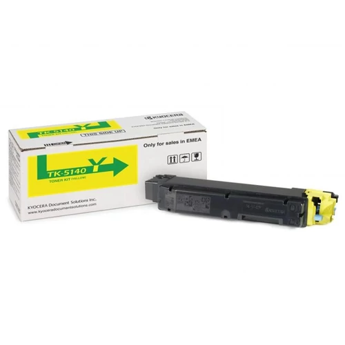 Kyocera TK-5140 sárga toner (eredeti)