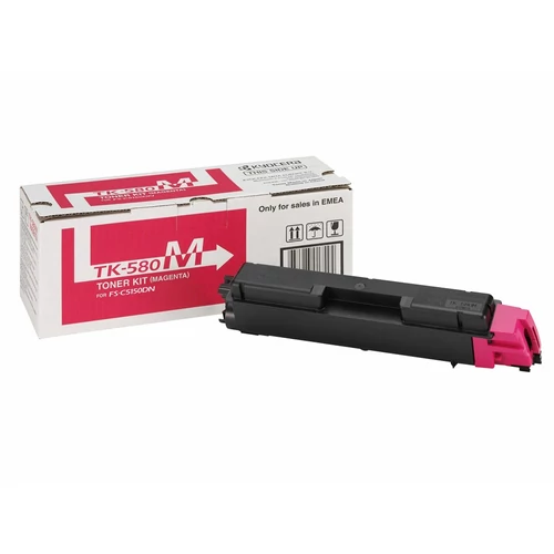 Kyocera TK-580M magenta toner 1T02KTBNL0 (eredeti)
