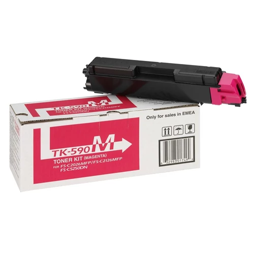 Kyocera TK-590M magenta toner 1T02KVBNL0 (eredeti)