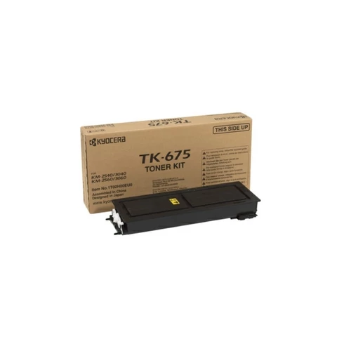 Kyocera TK675 fekete toner (eredeti)