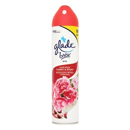Légfrissítő aerosol 300 ml., Glade® zamatos cseresznye és babarózsa