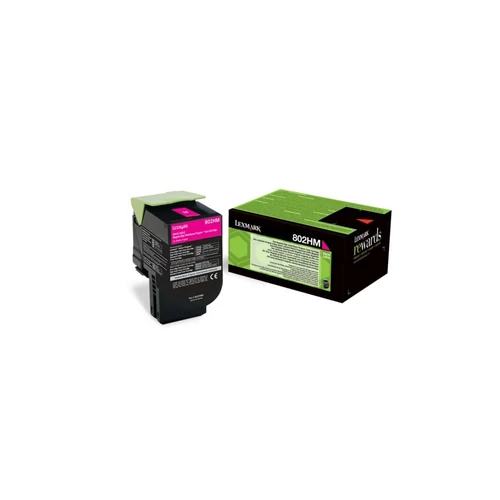 Lexmark 802HME High magenta toner (eredeti)