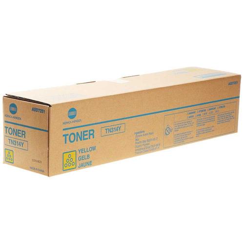 Minolta TN314 sárga toner (eredeti)