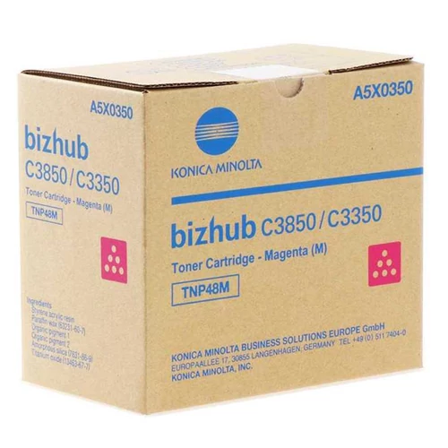 Konica-Minolta C3350 magenta toner TNP48M A5X0350 (eredeti)
