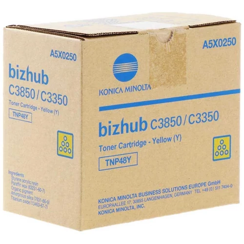 Minolta TNP48 sárga toner (eredeti)