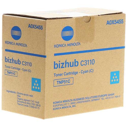 Minolta TNP51 cyan toner (eredeti)