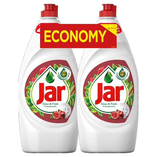 Mosogatószer 2x900ml kézi Jar gránátalma