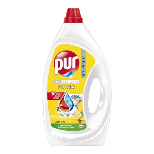 Mosogatószer PUR Power Lemon 4L