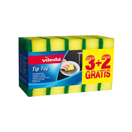 Mosogató szivacs 3 db/csomag, Vileda TipTop