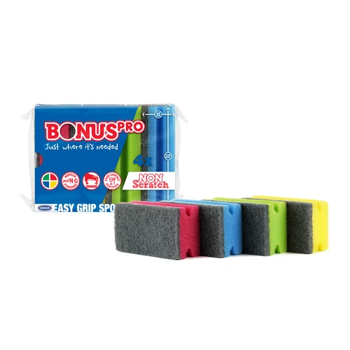 Mosogató szivacs 4 db-os formázott B118 HoReCa BonusPRO