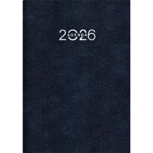 Naptár, tervező, A5, heti, DAYLINER "Animal", Toro-fekete