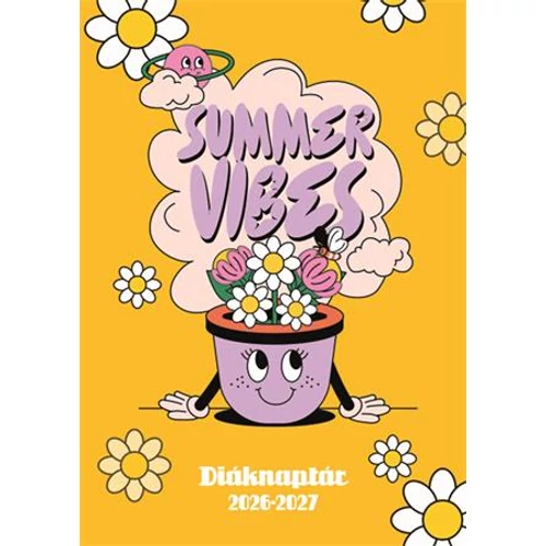 Diáknaptár, 2026/2027 tanév, B6, heti, TOPTIMER "Summer"