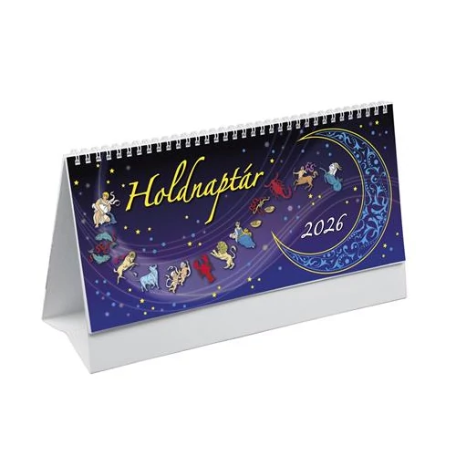 Naptár, asztali, álló, TOPTIMER, "Holdnaptár"