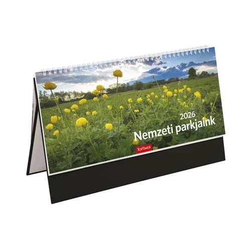 Naptár, asztali, álló, TOPTIMER, "Nemzeti Park"