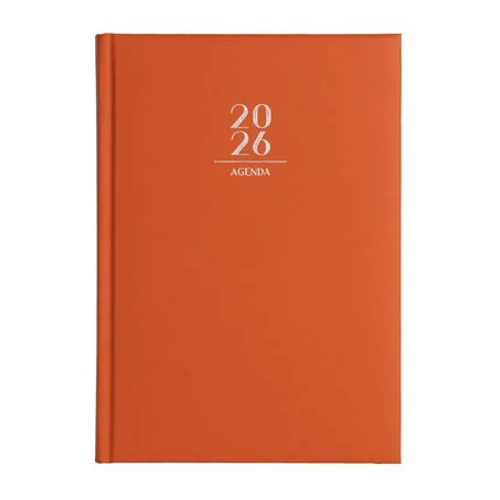 Naptár, tervező, A5, napi, VICTORIA OFFICE "Next", narancs (2026 évi)