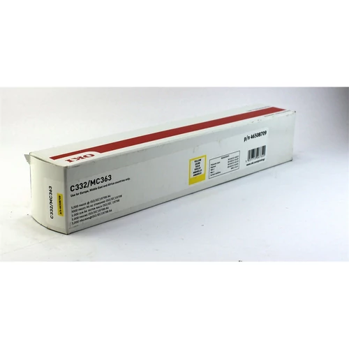 Oki C332/MC363 High sárga toner 3K (eredeti)