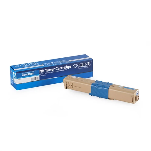 Oki C332/MC363 cyan toner 3K (utángyártott Orink)
