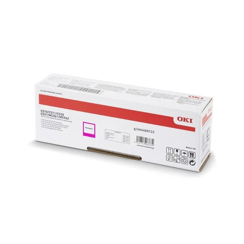 Oki C510/530/MC561 magenta toner No. 44469723 (eredeti)