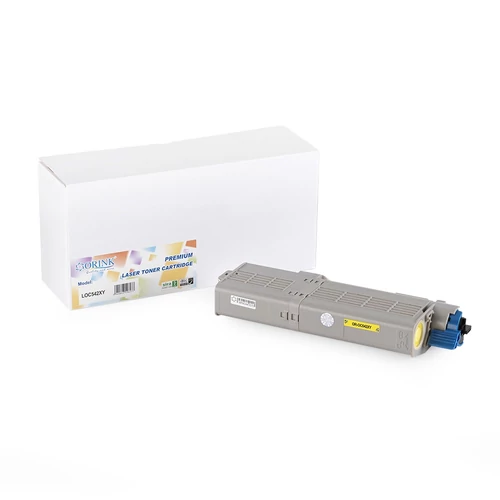 Oki C532/MC573 sárga toner 6K (utángyártott Orink)