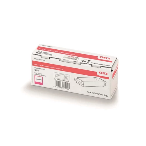Oki C650 magenta toner 6K (eredeti)