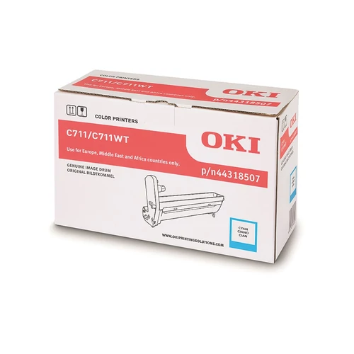 Oki C711 cián dobegység No. 44318507 (eredeti)