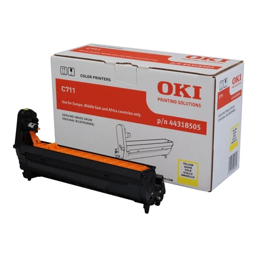 Oki C711 sárga dobegység No. 44318505 (eredeti)