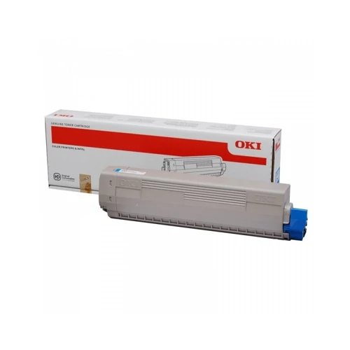 Oki C831/C841 cyan toner 10K No. 44844507 (eredeti)