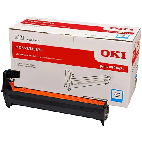 Oki MC853,MC873 cián dobegység No. 44844471 (eredeti)