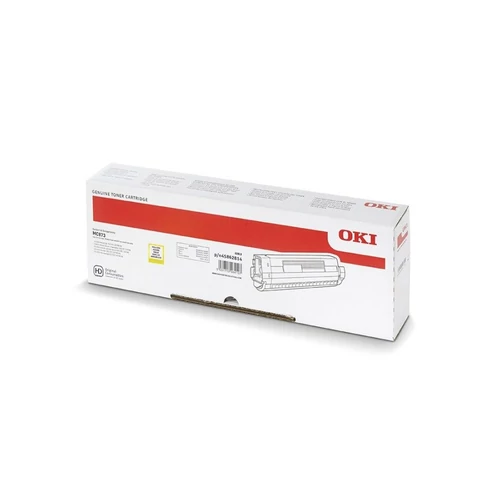 Oki MC873 sárga toner 10K No. 45862814 (eredeti)