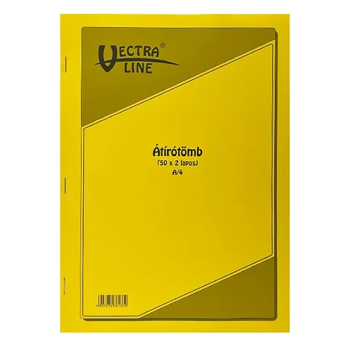 Önátírótömb A4, 50x2lap, franciakockás